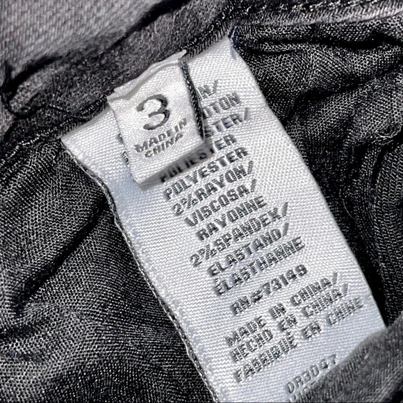 Boutique Ripped Fray Bottom Black & White side stripes Skinnies - Picture 12 of 14